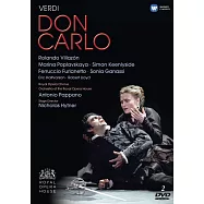 威爾第:唐卡洛 /費亞松 / 帕帕諾〈指揮〉柯芬園皇家歌劇院 (2DVD)(Verdi: Don Carlo - DVD Live from the Royal Opera House / Rolando Villazon)