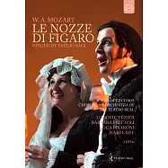 莫札特：歌劇《費加洛的婚禮》全曲 / 泰齊耶爾〈男中音〉芙蕾托麗〈女高音〉皮薩羅尼〈低男中音〉伊莎貝爾‧雷伊〈女高音〉康帕拉托〈次女高音〉雅內特‧費雪〈女高音 羅培茲─柯博斯〈指揮〉馬德里皇家劇院管弦樂團與合唱團 (2DVD)(W.A. Mozart - Le Nozze di Figaro / Ludovic Tézier /Luca Pisaroni /Teatro Real 2DVD)