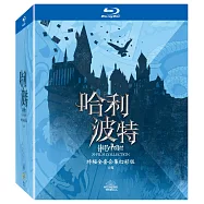 哈利波特 終極全套合集 幻彩版 (藍光11BD)(Harry Potter Standard Bd Boxset Years 1-7B 11 BD Iconic Line Book)