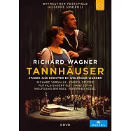 凡爾賽〈男高音〉史都德〈女高音〉恩格特─埃利〈女中音〉索亭〈男低音〉沃夫岡‧布蘭德爾〈男中音〉沃格爾〈男低音) / 華格納：歌劇《唐懷瑟》2DVD(Richard Versalle, Cheryl Studer, Ruthild Engert-Ely, Hans Sotin, Wolfgang Brendel, Siegfried Vogel / Orchester & Chor der Bayreuther Festspiele, Giuseppe Sinopoli / Richard Wagner: Tannhäuser - Live from Bayreuth Festival 2DVD)