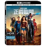 正義聯盟 雙碟限定版 (UHD+藍光BD)(Justice League Uhd+Bd 2 Disc)