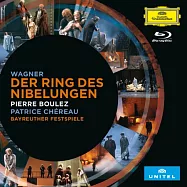 華格納: 尼布龍根的指環 / 布列茲，指揮 (藍光5BD)(Wagner : Der Ring Des Nibelungen / Pierre Boulez, Patrice Chareau (5BD))