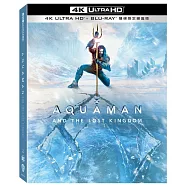 水行俠失落王國 UHD+BD 雙碟限定鐵盒版(Aquaman And The Lost Kingdom UHD+BD 2 Disc Steelbook)