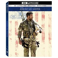 美國狙擊手 UHD+BD 雙碟限定鐵盒版(American Sniper (2014) UHD+BD 2 Disc Steelbook)