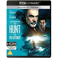 獵殺紅色十月 UHD+藍光BD 雙碟限定版 (UHD 繁中字幕, 藍光無中文)(The Hunt For Red October 4K Ultra HD + Blu-Ray)