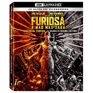 芙莉歐莎: 瘋狂麥斯傳奇篇章 黑色電鍍UHD雙碟鐵盒版(Furiosa: A Mad Max Saga Black & Chrome Edition Steelbook)