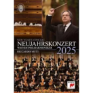 2025維也納新年音樂會 / 慕提 & 維也納愛樂 (DVD)(New Year’s Concert 2025 / Riccardo Muti & Wiener Philharmoniker (DVD))