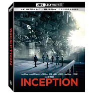 全面啟動 UHD+BD 三碟行家典藏鐵盒版(Inception (2010) UHD+BD+Bonus 3 Disc UCE Steelbook)