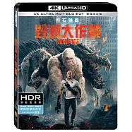 毀滅大作戰 雙碟限定版 (UHD+藍光BD)(Rampage UHD+BD 2 Disc)