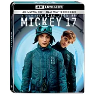米奇17號 UHD+BD 雙碟限定鐵盒(Mickey 17 UHD+BD 2 Disc Steelbook-Empire Cover)
