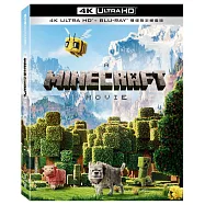 MINECRAFT麥塊電影 UHD+BD 雙碟限定鐵盒版(A Minecraft Movie UHD+BD 2 Disc Steelbook-Day Scene)