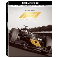 F1電影 UHD+BD 雙碟限定鐵盒賽車版(F1 The Movie UHD+BD 2 Disc Steelbook-Race Car)