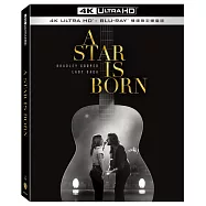 一個巨星的誕生 UHD+BD 雙碟限定鐵盒版(A Star Is Born UHD+BD 2 Disc Steelbook)