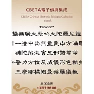 攝無礙大悲心大陀羅尼經計一法中出無量義南方滿願補陀落海會五部諸尊等弘誓力方位及威儀形色執持三摩耶幖幟曼荼羅儀軌 (電子書)