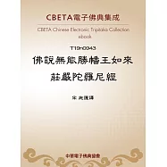 佛說無能勝幡王如來莊嚴陀羅尼經 (電子書)