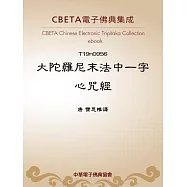 大陀羅尼末法中一字心呪經 (電子書)