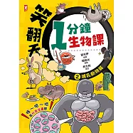 笑翻天1分鐘生物課(2)：【哺乳動物】哇~哈~哈(是科普漫畫耶) (電子書)