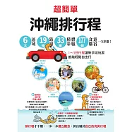 超簡單!沖繩排行程：6大區域x 19條路線x33種精彩體驗x177+食購遊宿一次串聯!1~3日行程讓新手或玩家都能輕鬆自由行 (電子書)