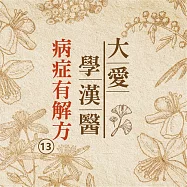 病症有解方(大愛學漢醫)第13冊 (有聲書)