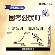 【國考公民叮】初考/地方五等 (影片)