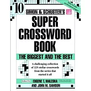 Simon & Schuster Super Crossword Puzzle Book #10