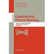 Combinatorial Pattern Matching: 16th Annual Symposium, Cpm 2005, Jeju Island, Korea, June 19-22, 2005, Proceedings
