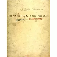 The Artist’s Reality: Philosophies of Art