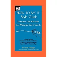 How to Say It: Style Guide