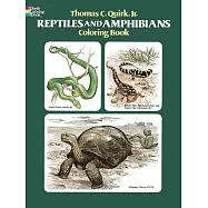 Reptiles and Amphibians Coloring Book