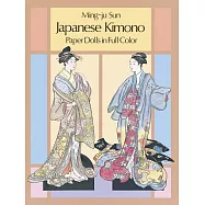 Japanese Kimono Paper Dolls in Full Color