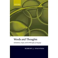 Words and Thoughts: Subsentences, Ellipsis, and the Philosophy of Language