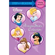 迪士尼公主故事集Disney Princess Story Collection (Step into Reading，3-6歲適讀)