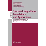 Stochastic Algorithms: Foundations and Applications: 4th International Symposium, SAGA 2007, Zurich, Switzerland, September 13-1