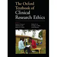 The Oxford Textbook of Clinical Research Ethics