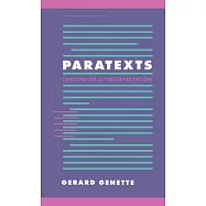 Paratexts: Thresholds of Interpretation