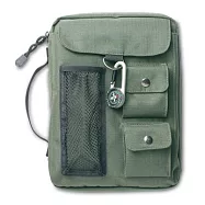 Compass Olive Green Large Book & Bible Cover