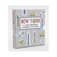 紐約迷你立體書(可伸展成150公分街景)New York: an Expanding 3-D City Skyline