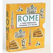 羅馬迷你立體書(可伸展成150公分街景)Rome: A Three-Dimensional Expanding City Skyline