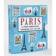 巴黎迷你立體書(可伸展成150公分街景)Paris: A Three-Dimensional Expanding City Skyline