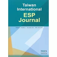 Taiwan International ESP Journal Vol.3, No.2, December 2011