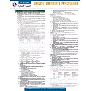 English Grammar & Punctuation Quick Access Reference Chart