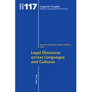 Legal Discourse Across Languages and Cultures