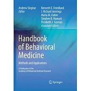 Handbook of Behavioral Medicine: Methods and Applications