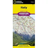 National Geographic Adventure Map Italy