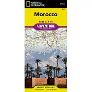 National Geographic Adventure Map Morocco