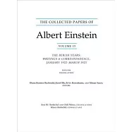 The Collected Papers of Albert Einstein, Volume 13: The Berlin Years: Writings & Correspondence, January 1922 - March 1923 (English Translation Supple