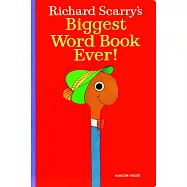 大尺寸單字書Richard Scarry&rsquo;s Biggest Word Book Ever! (含800個單字)
