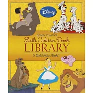 迪士尼經典故事小金書(5冊) Disney Classics Little Golden Book Library (Disney Classic): Lady and the Tramp; 101 Dalmatians; The