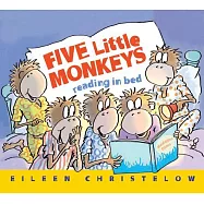 Five Little Monkeys Reading in Bed