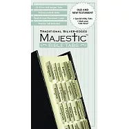 Majestic Traditional Silver-Edged Bible Tabs